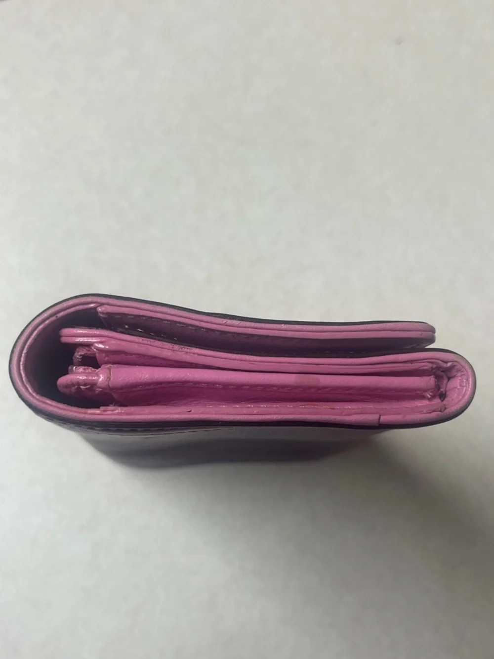 Coach Vintage Colorblock Trifold Leather Wallet - Picture 2 of 10